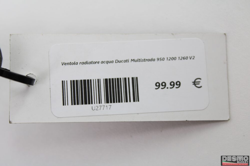 Ventola radiatore acqua Ducati Multistrada 950 1200 1260 V2