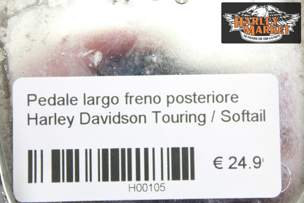 Pedale largo freno posteriore Harley Davidson Touring / Softail - immagine 4