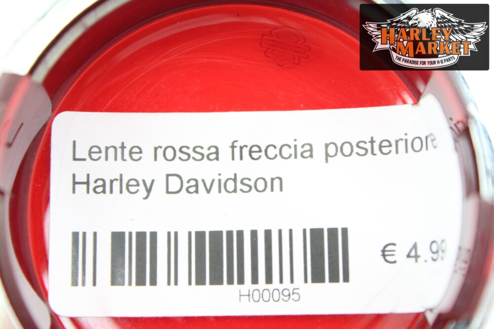 Lente rossa freccia posteriore Harley Davidson - immagine 4
