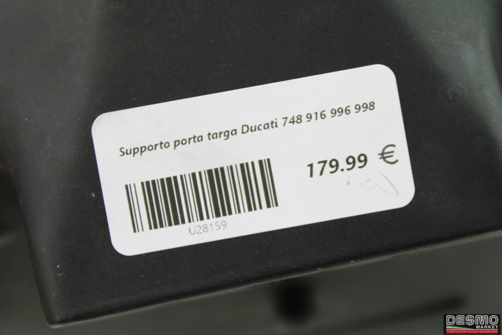 Supporto porta targa Ducati 748 916 996 998 - immagine 8