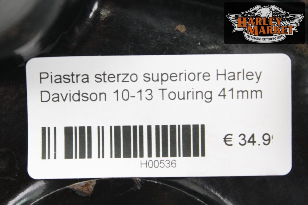 Piastra sterzo superiore Harley Davidson 10-13 Touring 41mm - immagine 6