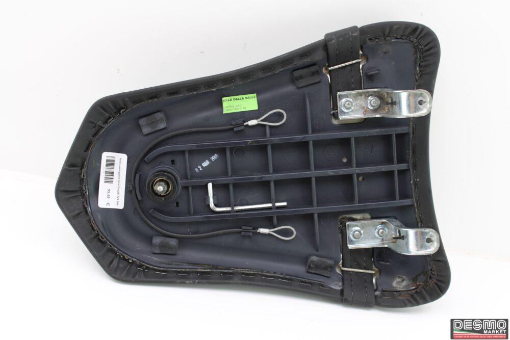 Sella passeggero nera Ducati 749 999 - immagine 2