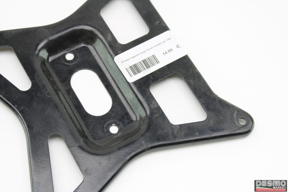 X targa supporto targa Ducati modelli dal 1999 - immagine 4