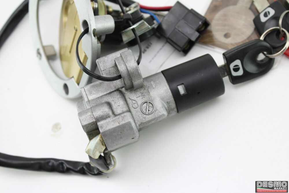 Kit chiavi serrature Ducati 748 996 998 Monster 620 s4r s4rs - immagine 4