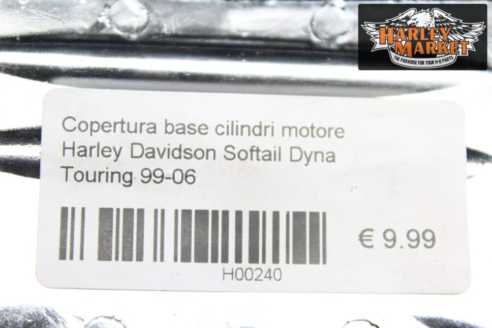 Copertura base cilindri Harley Davidson Softail Dyna Touring 99-06 - immagine 7
