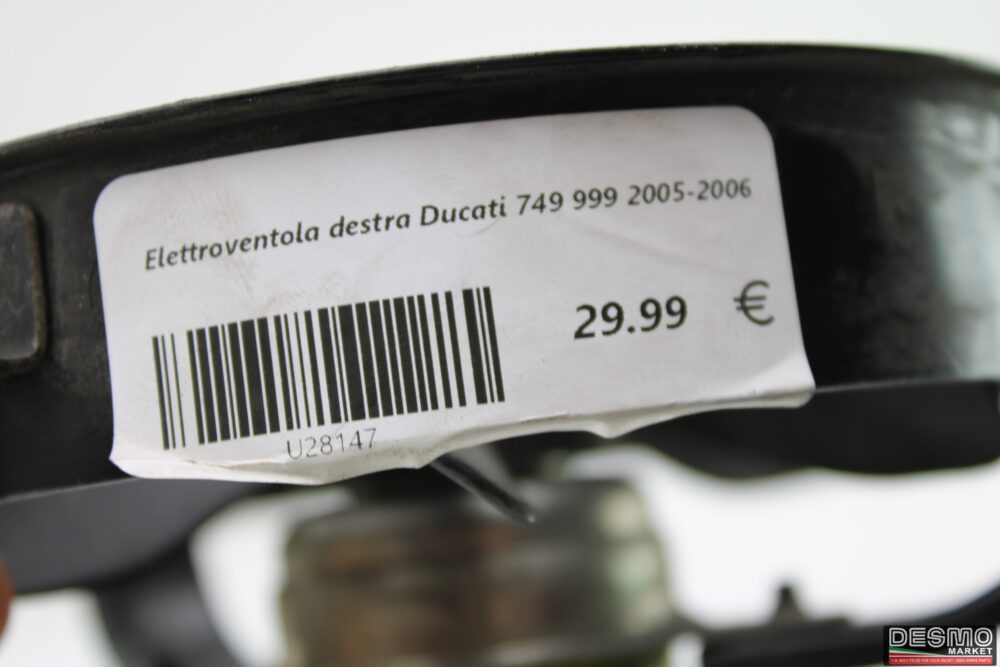 Elettroventola destra Ducati 749 999 2005-2006 - immagine 7