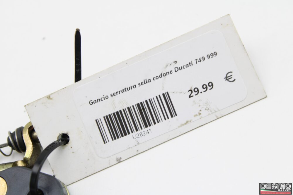 Gancio serratura sella codone Ducati 749 999 - immagine 6