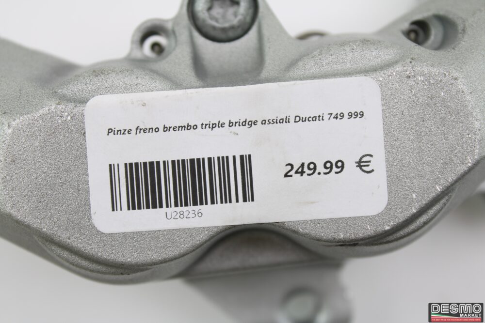 Pinze freno brembo triple bridge assiali Ducati 749 999 - immagine 7
