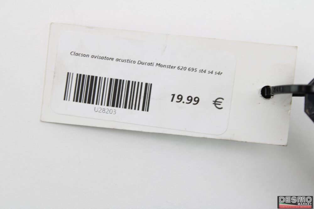 Clacson avisatore acustico Ducati Monster 620 695 st4 s4 s4r - immagine 5