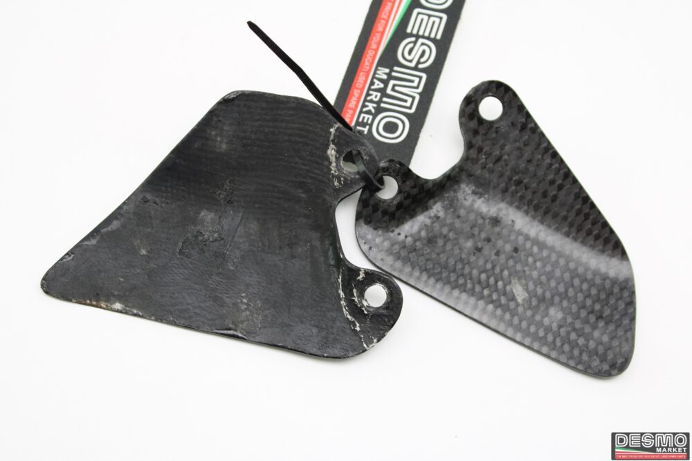 Paratacchi pilota carbonio Ducati 748 916 996 998 - immagine 2