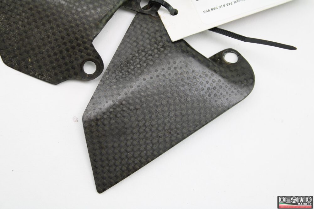 Paratacchi pilota carbonio Ducati 748 916 996 998 - immagine 4