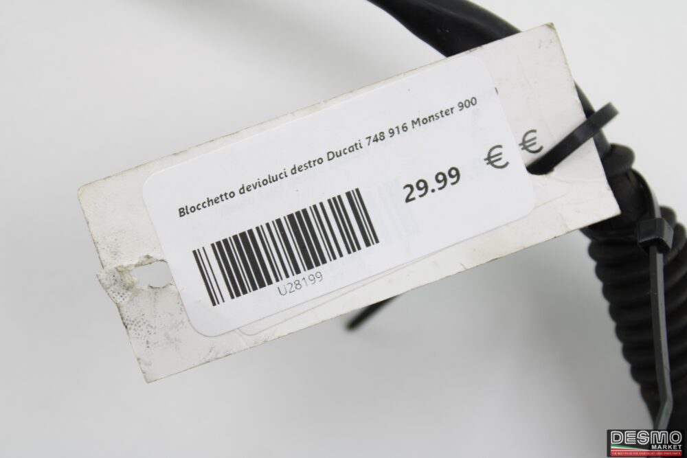 Blocchetto devioluci destro Ducati 748 916 Monster 900 - immagine 6