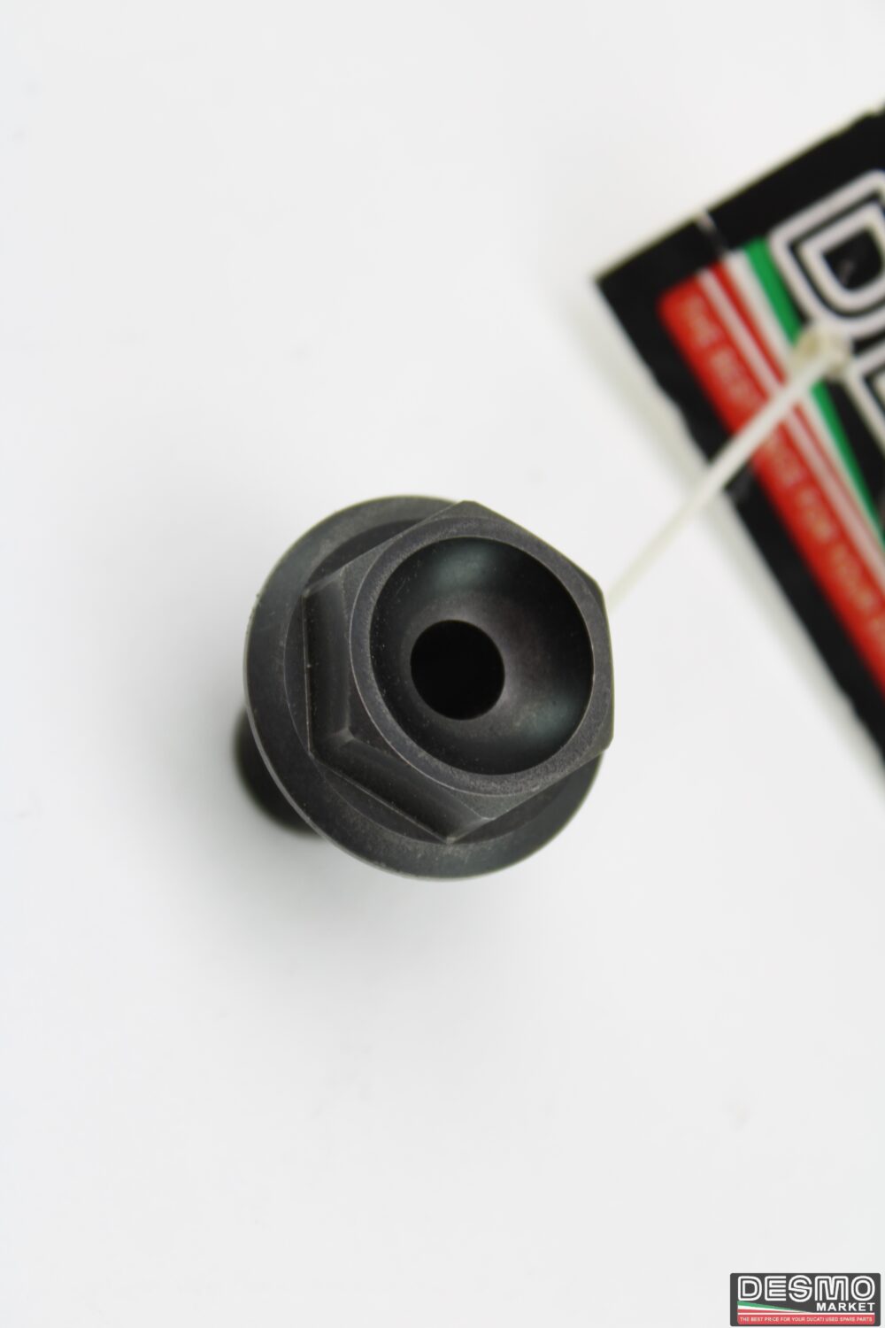 Dado titanio NCR fissaggio perno motore forcellone Ducati 748 999 1098 - immagine 2