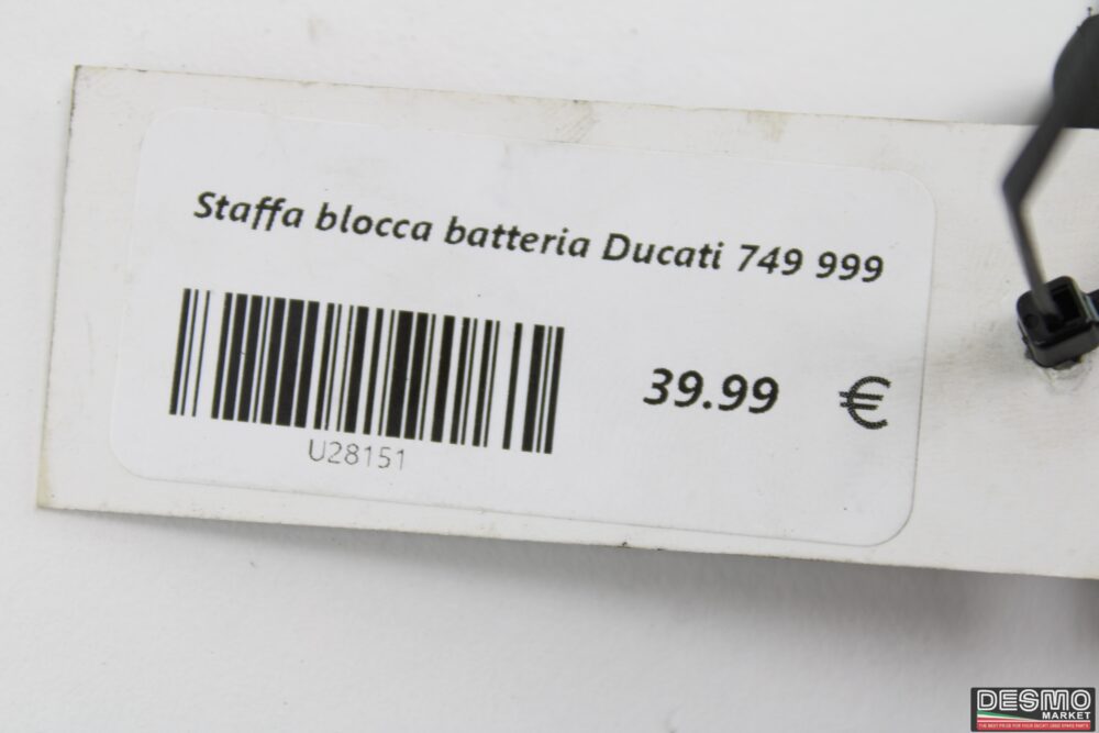 Staffa blocca batteria Ducati 749 999 - immagine 3