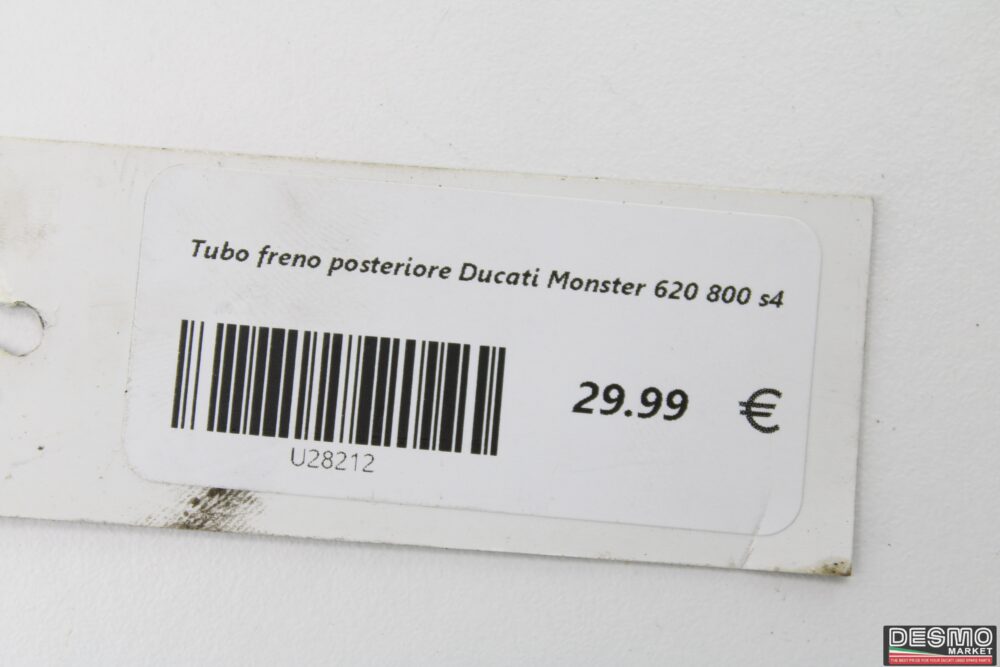 Tubo freno posteriore Ducati Monster 620 800 s4 - immagine 4