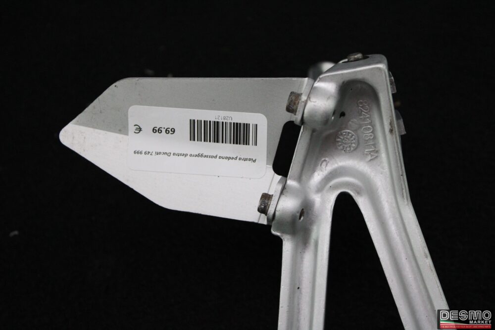 Piastra pedana passeggero destra Ducati 749 999 - immagine 5