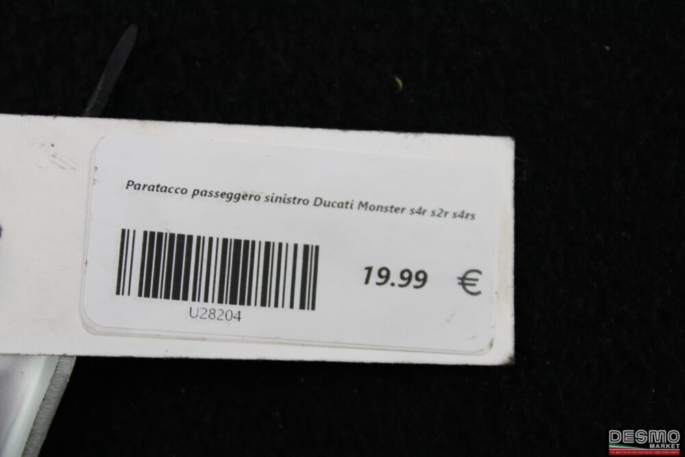Paratacco passeggero sinistro Ducati Monster s4r s2r s4rs - immagine 5