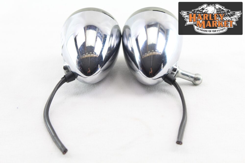 Frecce anteriori lenti fumé Harley Davidson Sportster - immagine 4