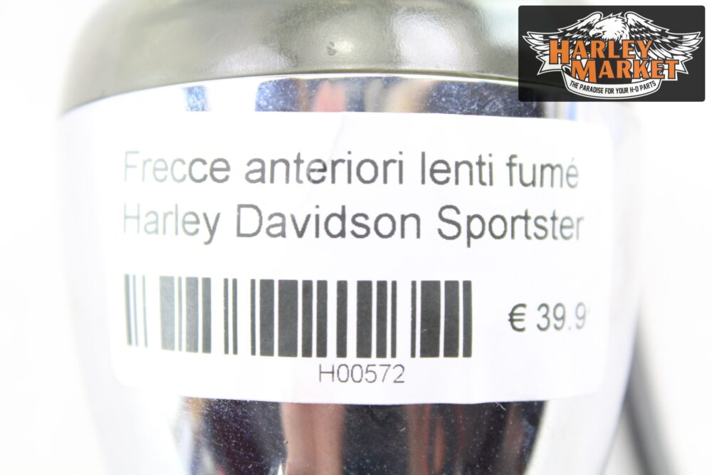 Frecce anteriori lenti fumé Harley Davidson Sportster - immagine 5