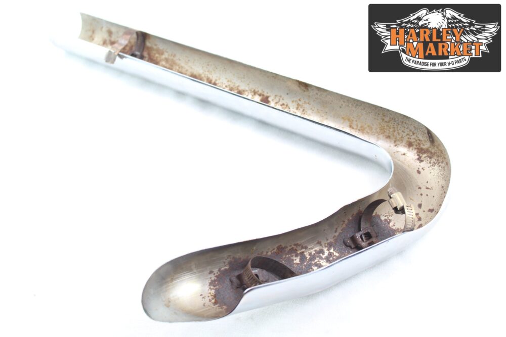 Paracalore scarico cilindro posteriore dual Harley Davidson Touring - immagine 8