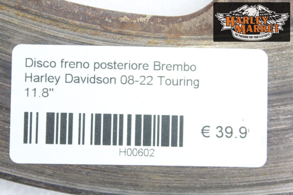Disco freno posteriore Brembo  Harley Davidson 08-22 Touring 11.8" - immagine 4