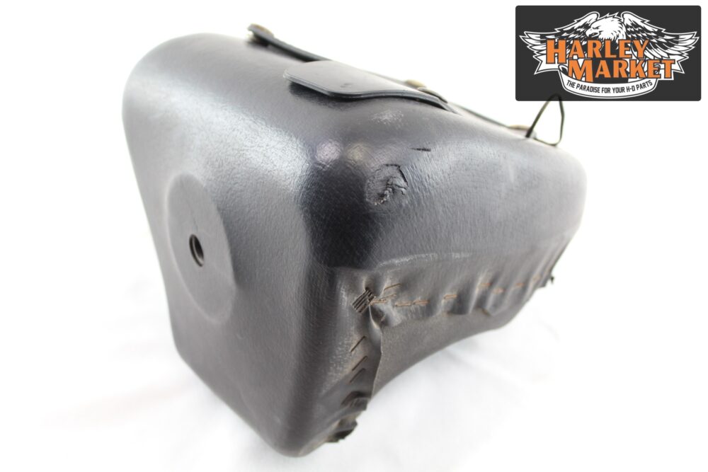 Box portaoggetti destro carenatura gambe Harley Davidson 91-04 FLH - immagine 3