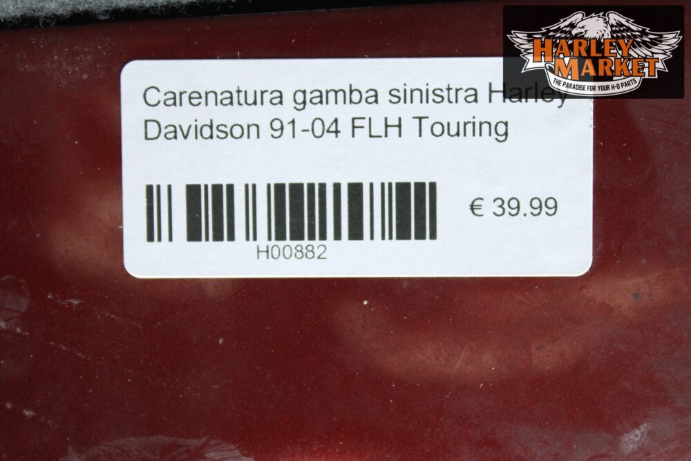 Carenatura gamba sinistra Harley Davidson 91-04 FLH Touring - immagine 11