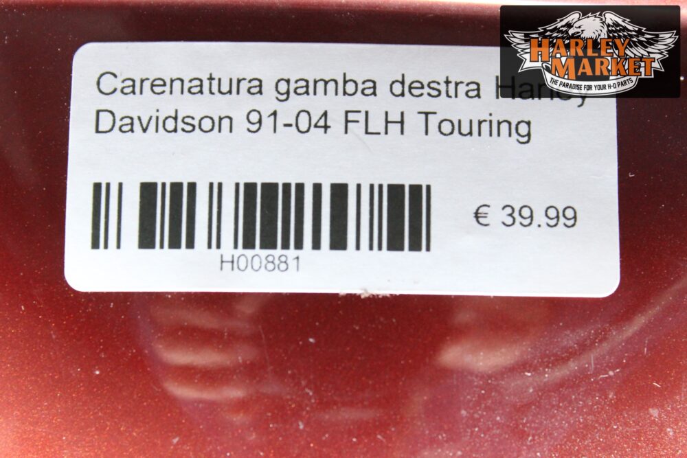 Carenatura gamba destra Harley Davidson 91-04 FLH Touring - immagine 8