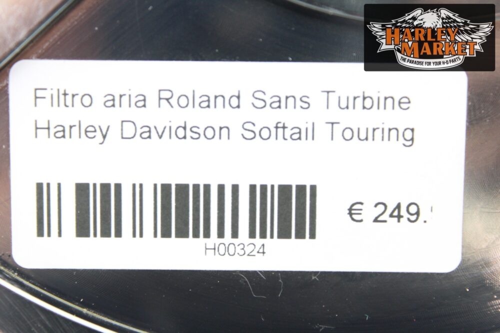 Filtro aria Roland Sans Turbine Harley Davidson Softail Touring - immagine 11