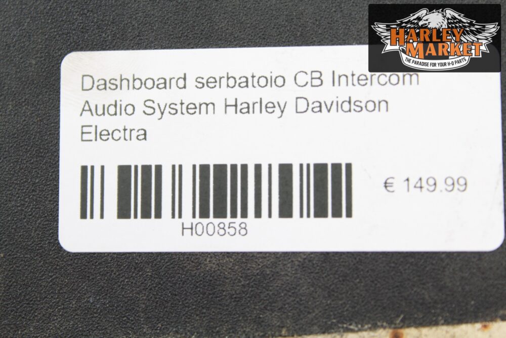 Dashboard serbatoio CB Intercom Audio System Harley Davidson Electra - immagine 12