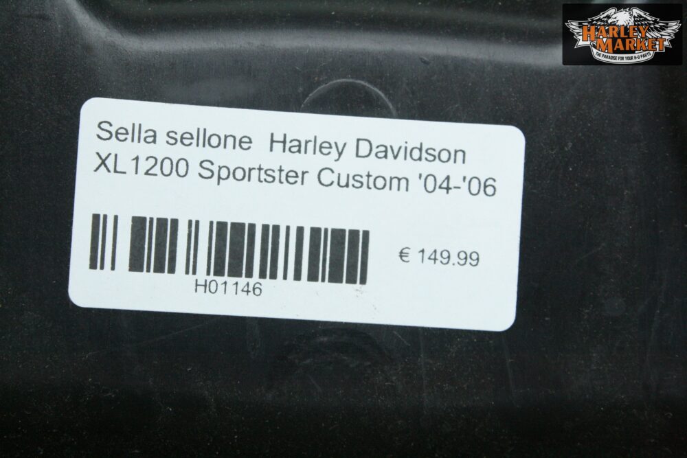 Sella sellone Harley Davidson XL1200 Sportster Custom 04-06 - immagine 7