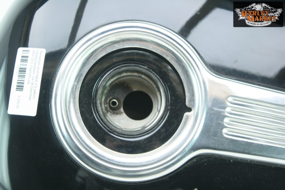 Serbatoio nero HarleyDavidson 04-06 Sporster 883/1200 Custom/Low - immagine 4