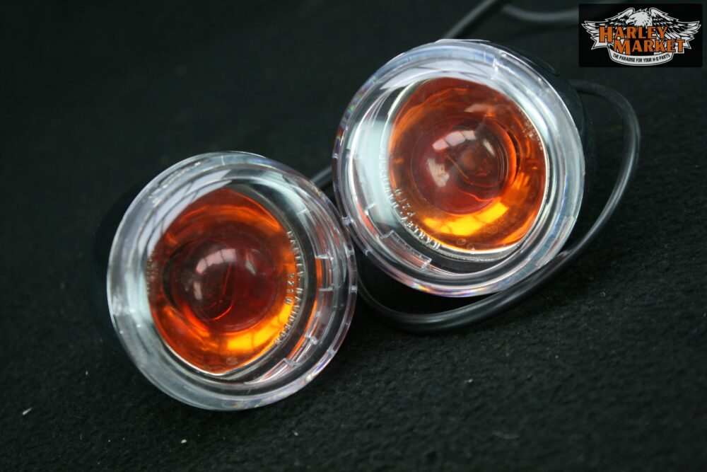 Frecce indicatori direzione anteriori 00-20 Harley Davidson - immagine 2