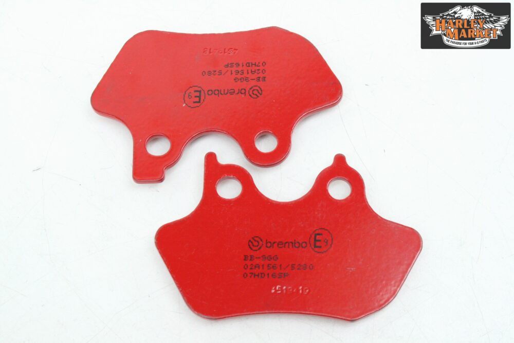 Pastiglie Brembo posteriori Harley Davidson Fat Boy Electra Dyna - immagine 2