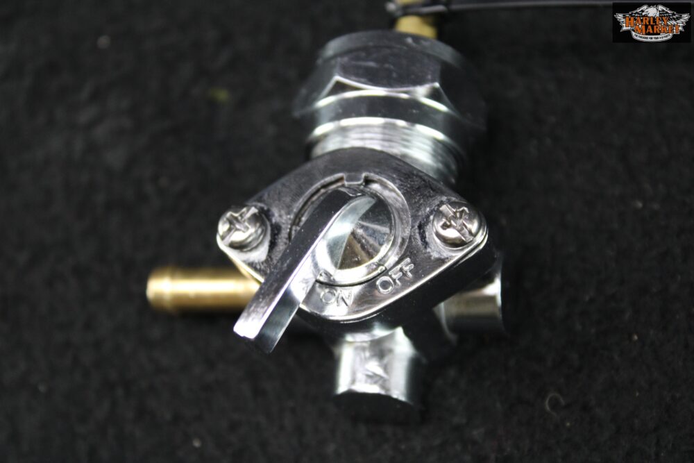 Rubinetto benzina 22mm 90 gradi Universale moto - immagine 3