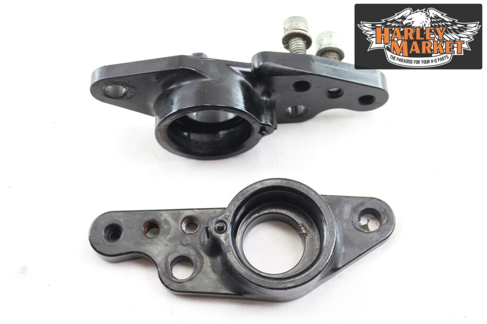 Staffa montaggio forcellone poggiapiedi Harley Davidson 93-02 Touring - immagine 2