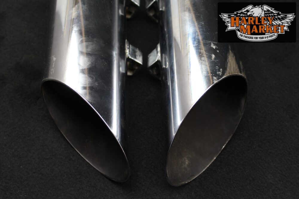 Terminali scarico slashcut Harley Davidson 1995-2001 Touring - immagine 2