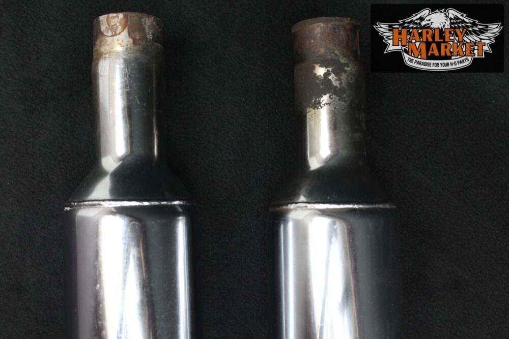 Terminali scarico slashcut Harley Davidson 1995-2001 Touring - immagine 5