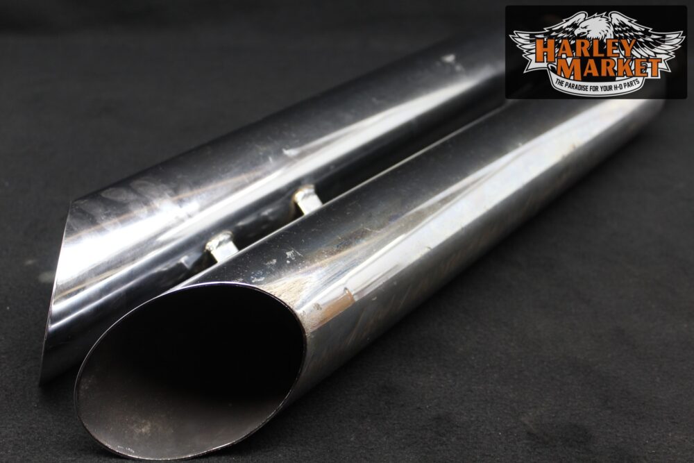 Terminali scarico slashcut Harley Davidson 1995-2001 Touring - immagine 6