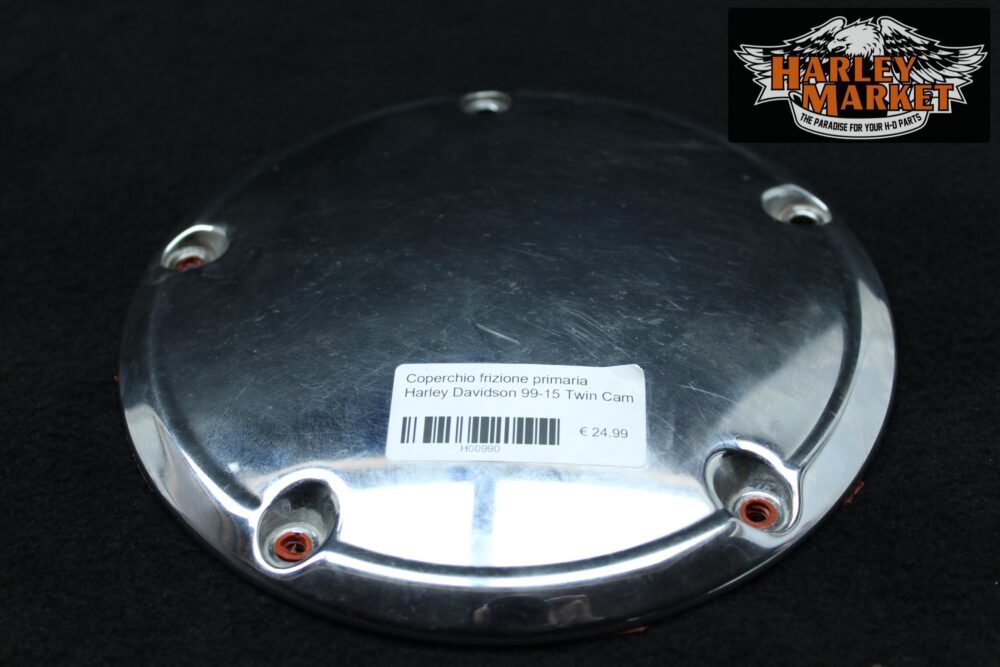 Coperchio frizione primaria Harley Davidson 99-15 Twin Cam - immagine 2