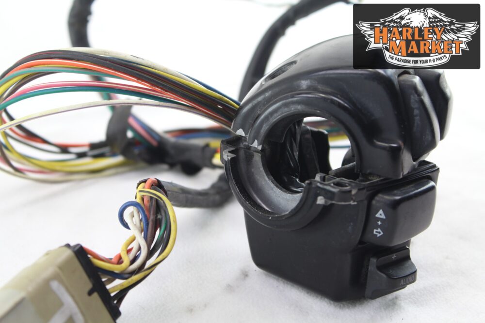 Blocchetto commutatore devioluci sinistro Harley Davidson 96-07 Touring - immagine 2
