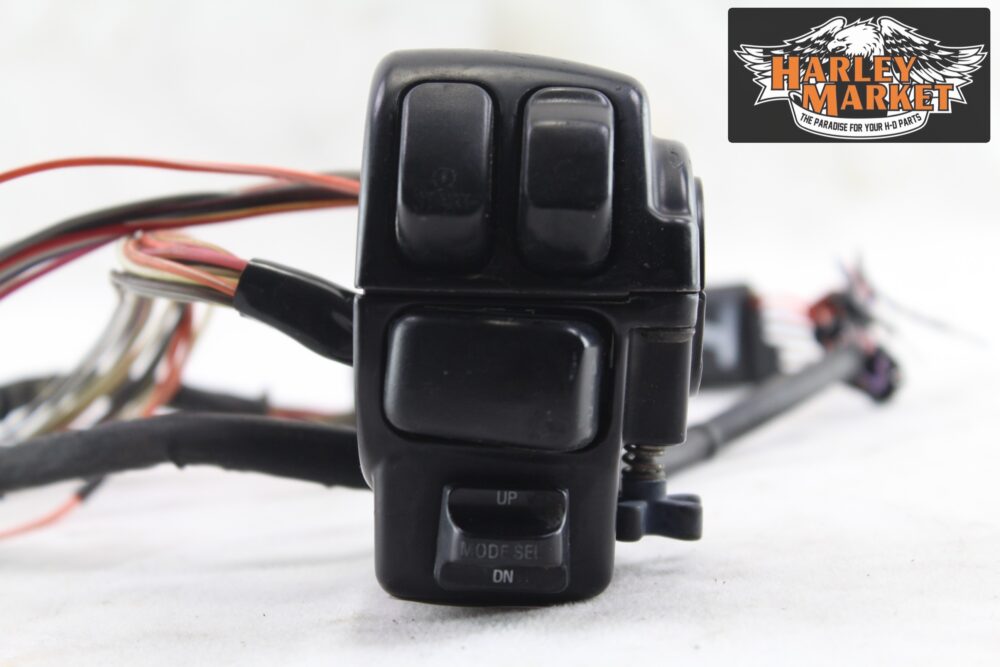 Blocchetto commutatore devioluci destro Harley Davidson 96-07 Touring - immagine 2