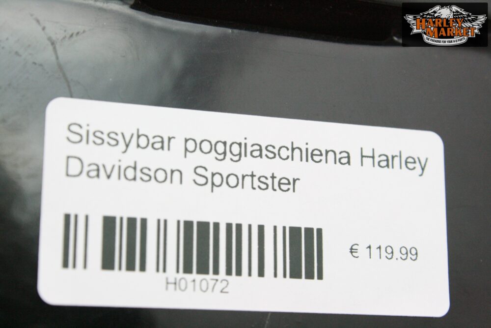 Sissybar poggiaschiena Harley Davidson Sportster - immagine 7