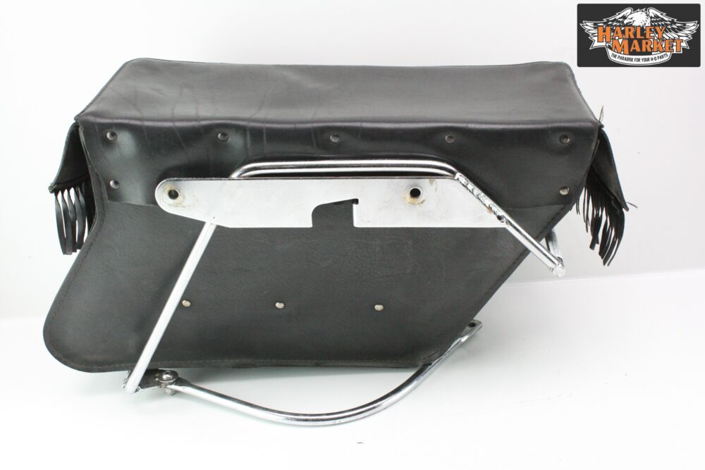 Borse vintage Big Bertha complete di telaietti Harley Davidson Softail - immagine 6