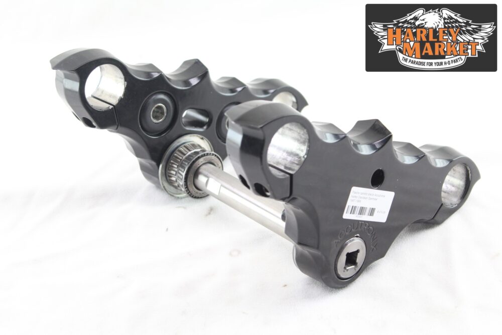 Piastre canotto sterzo Accutronix Harley Davidson Sportster 1987-1999 - immagine 2