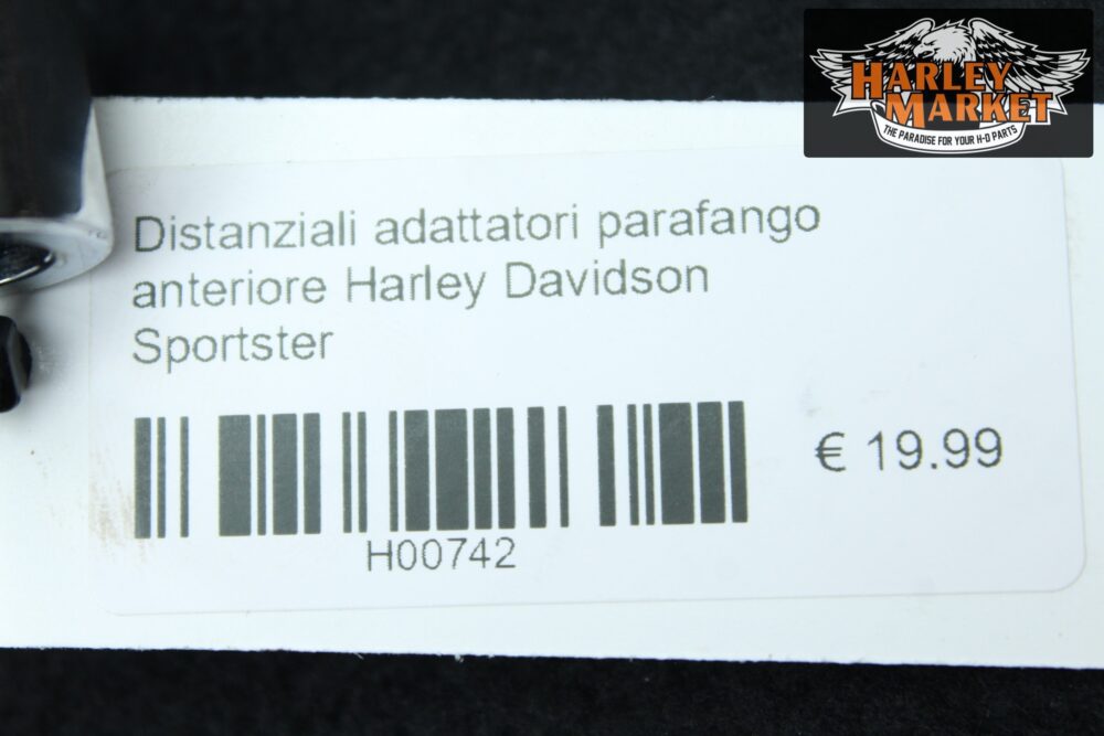 Distanziali adattatori parafango anteriore Harley Davidson Sportster - immagine 4