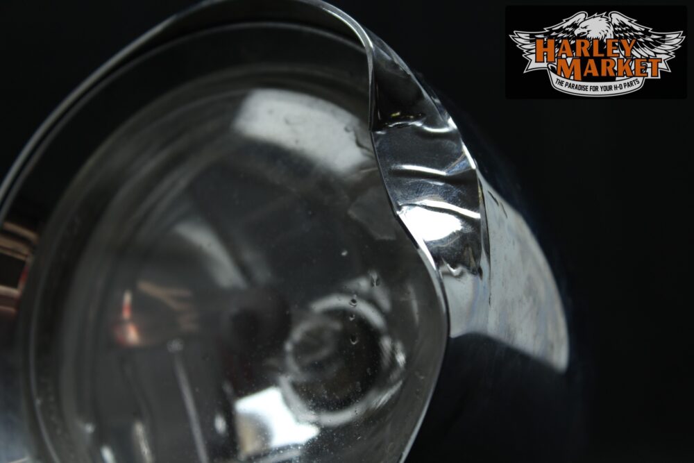 Faro fanale anteriore allungato custom Harley Davidson - immagine 4