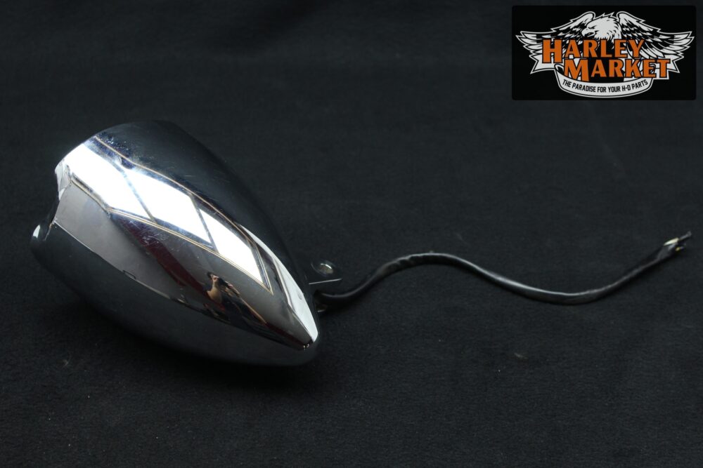 Faro fanale anteriore allungato custom Harley Davidson - immagine 5