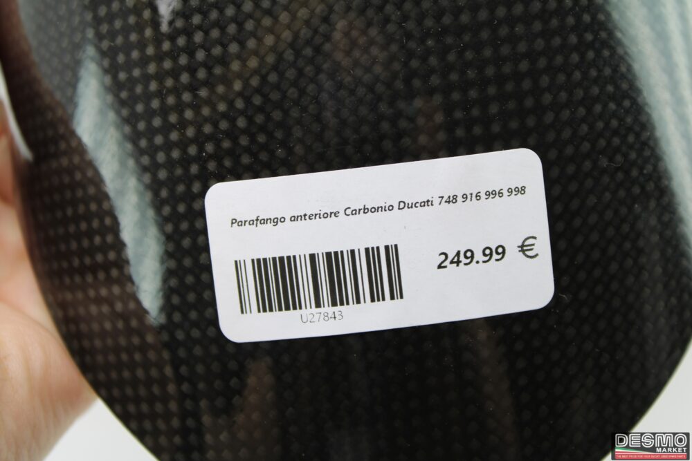 Parafango anteriore Carbonio Ducati 748 916 996 998 - immagine 8