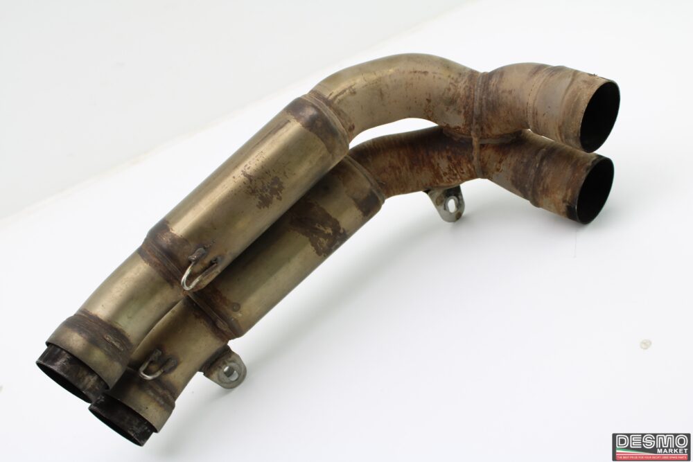 Collettore scarico centrale body 45 mm Ducati 748 916 996 - immagine 3